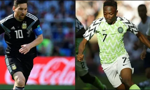 Ahmed Musa ‘nắn gân’ Messi trước tử chiến Nigeria-Argentina