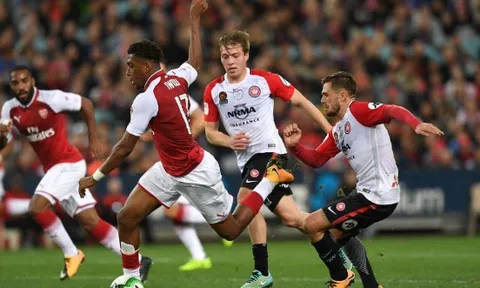 Alex Iwobi chơi đầy nỗ lực trước Western Sydney Wanderers