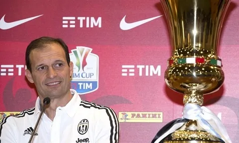 Allegri: Juventus có 20 ngày để hoàn tất cú ăn ba lịch sử