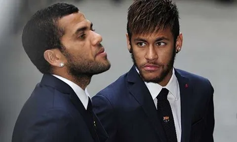 Alves 'vô can' trong vụ lôi kéo Neymar đến PSG