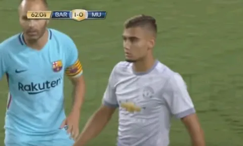 Andreas Pereira thể hiện ra sao trước Barcelona?