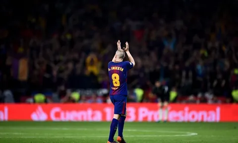 Iniesta – Nốt nhạc cuối cùng và những vinh quang để lại