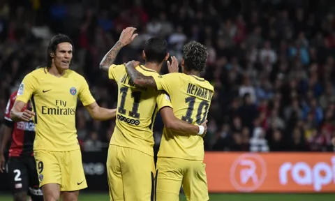 Angel Di Maria thể hiện ra sao vs Guingamp?