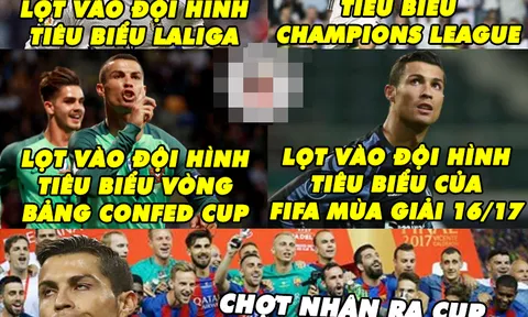 Ảnh chế: HLV Conte dùng "nhan sắc" mua giải; CR7 lỡ bóng vàng vì thiếu "cúp danh giá"?