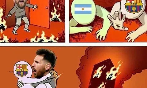 Ảnh chế Messi hỏng penalty: Ronaldo cười vỡ vụng, xuất hiện “Miss Pen”
