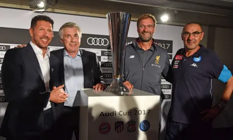 Anh tài hội tụ hâm nóng trước thềm Audi Cup