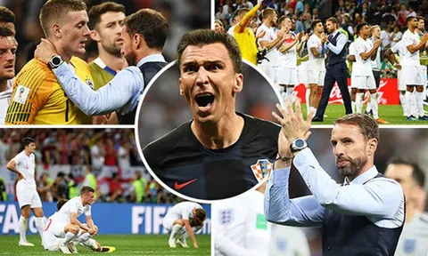 Anh thua cay đắng Croatia: Đòn trừng phạt thích đáng
