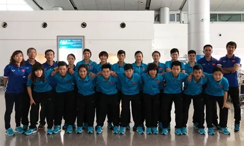 Đội tuyển Futsal nữ Việt Nam sẵn sàng cho VCK Futsal nữ châu Á 2018