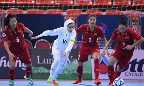 Thua đậm ĐKVĐ Iran, ĐT Futsal nữ Việt Nam dừng bước ở bán kết