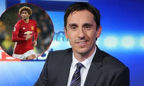 Gary Neville phản ứng ra sao về việc Man Utd phá lệ với Fellaini?