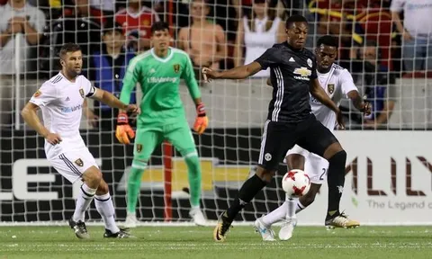 Anthony Martial thể hiện ra sao vs Real Salt Lake?