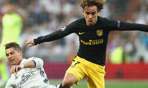 Antoine Griezmann thể hiện ra sao vs Real Madrid?