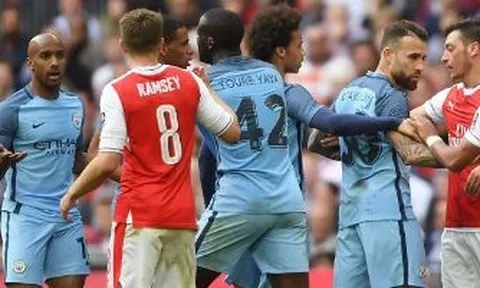 Arsenal 2-1 Man City (Bán kết cúp FA)