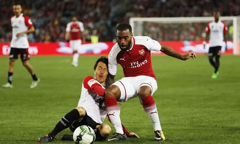 Arsenal 3-1 Western Sydney Wanderers: Lacazette bất lực trước đội chủ nhà