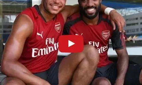 Arsenal chuẩn bị cho trận đấu với Bayern Munich