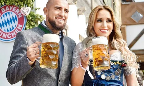 Vừa đến Barca, Vidal đã bị vợ đá?
