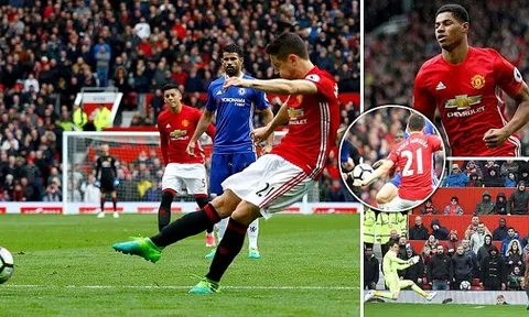 Ashley Young mang băng đội trưởng, thống lĩnh Bầy Quỷ 'rửa hận' thành công Chelsea trên sân nhà