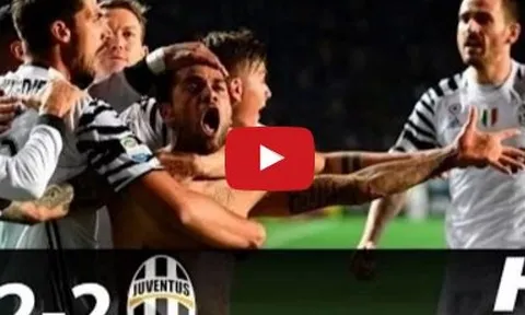Atalanta 2 - 2 Juventus (vòng 34 Serie A)
