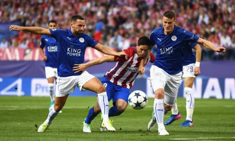 Atletico 1-0 Leicester (Lượt đi tứ kết Champions League 2016/17)