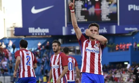 Chùm ảnh: Griezmann tịt ngòi, Atletico vẫn được "cứu rỗi" trước Eibar