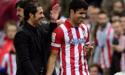 Atletico có thực mặn mà với người cũ Diego Costa?