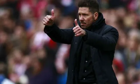 Atletico Madrid bị loại, HLV Simeone đầy tự hào