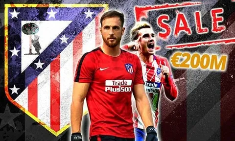 Atletico Madrid và điệp vụ 200 triệu euro