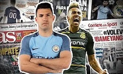 Aubameyang và Aguero, ai hơn ai?