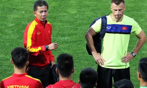 HLV Hoàng Anh Tuấn: “U20 Việt Nam phải cẩn trọng những pha xẻ nách của New Zealand”