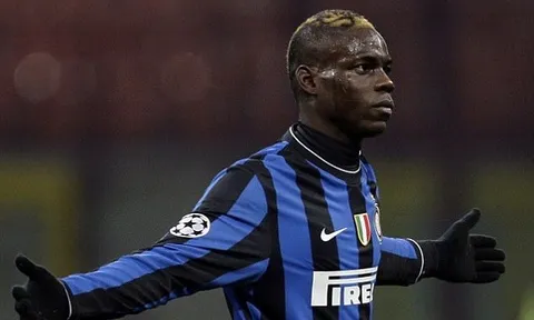 Balotelli khi còn khoác áo Inter thể hiện thế nào?