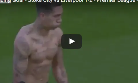 Bàn ấn định chiến thắng ấn tượng của Firmino trước Stoke