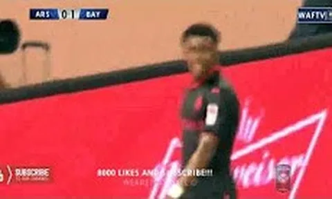 Bàn thắng của Alex Iwobi vào lưới Bayern Munich