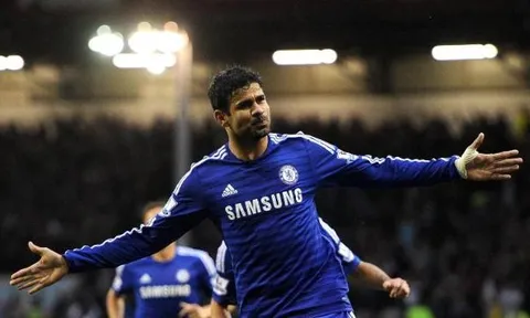 Bàn thắng đầu tiên của Costa cho Chelsea chỉ sau 17 phút thi đấu