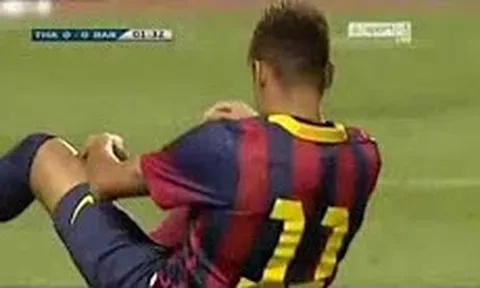 Bàn thắng đầu tiên của Neymar trong màu áo Barcelona