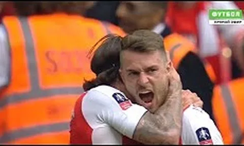 Bàn thắng lấy lại thế dẫn bàn của Aaron Ramsey cho Arsenal (vs Chelsea)