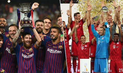 Bản tin BongDa ngày 13/8 | Barca, Bayern giành danh hiệu đầu tiên