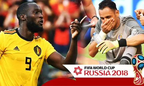 Bản tin World Cup | Lukaku 'bóp nghẹt' đội bóng của Keylor Navas