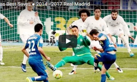 Bằng chứng cho thấy Keylor Navas tài năng không kém Gigi Buffon