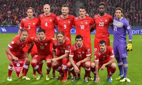 Bảng E, World Cup 2018: Thụy Sĩ - Chờ sự tỏa sáng từ hàng tiền vệ