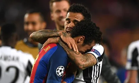 Barca bị loại, Neymar khóc nức nở