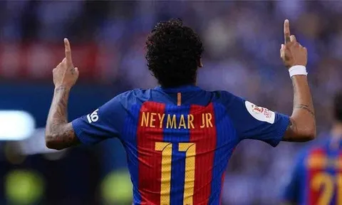 Barca chính thức nâng giá Neymar