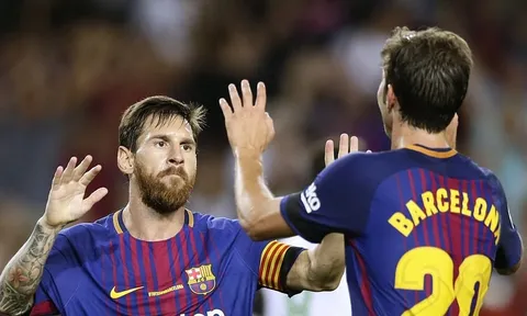 Barca thắng trận ra quân, gửi thông điệp chống khủng bố đến toàn thế giới