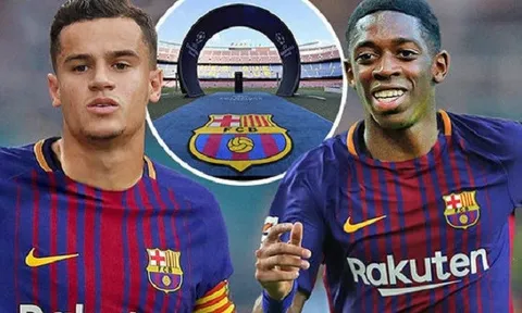 Barcelona XÁC NHẬN Coutinho và Dembele sắp tới Camp Nou
