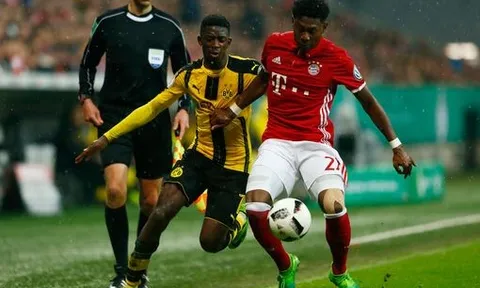 Bayern Munich 2-3 Borussia Dortmund (Bán kết cúp Quốc gia Đức)