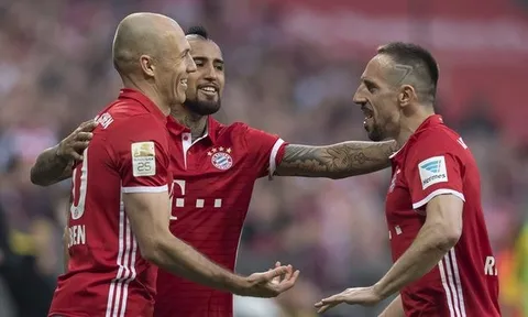 Robbery trở lại, Bayern sẽ vô địch Champions League