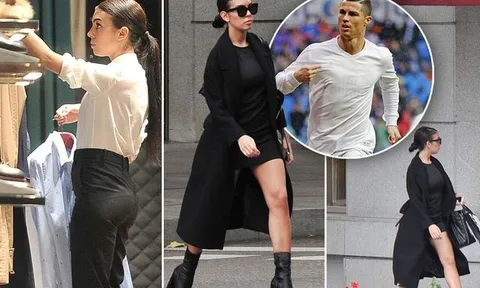 Bỏ bán hàng, bạn gái Ronaldo nuôi mộng làm người mẫu