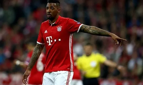 Trung vệ Jerome Boateng bất an về tương lai tại Bayern Munich