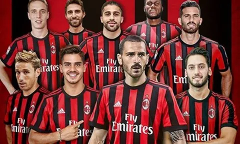 Bonucci và 10 bom tấn của AC Milan mùa này