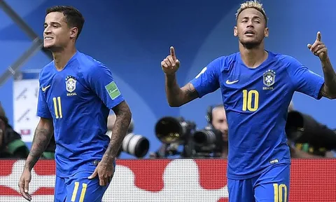 Brazil suýt... bể kèo: Gọi tên Coutinho và kịch sĩ Neymar!