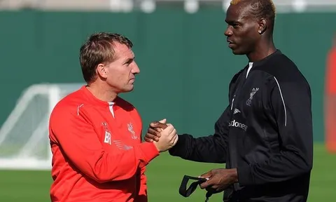 Brendan Rodgers và Balotelli dành những lời "ngọt ngào" cho nhau